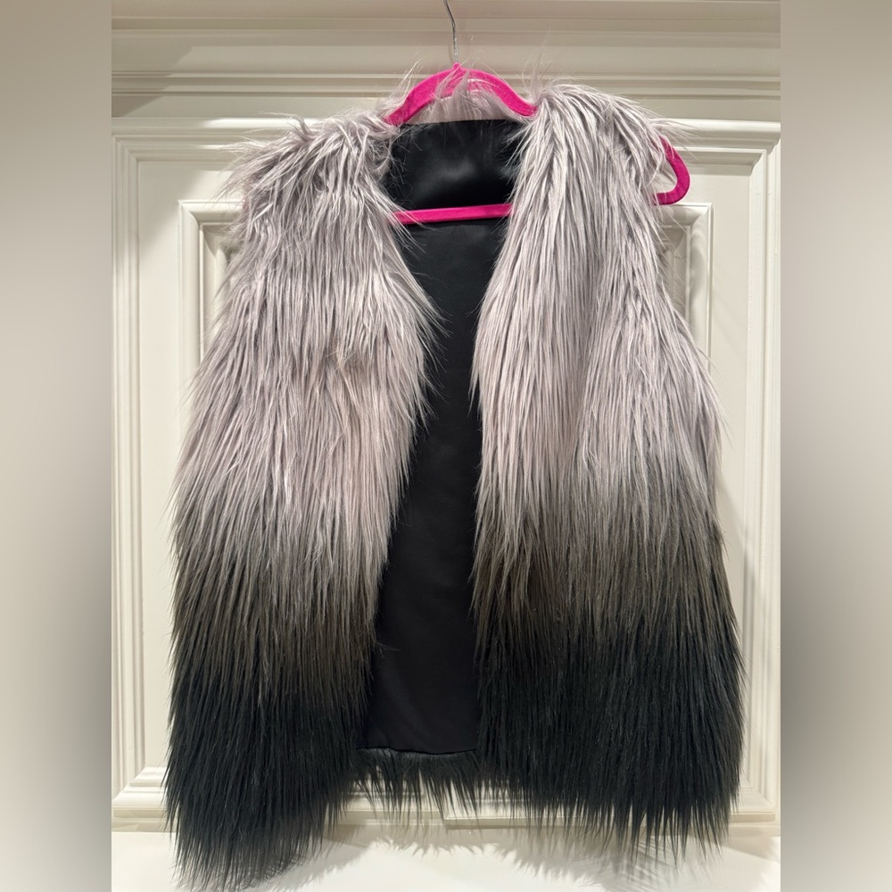 Faux Fur Ombre Vest